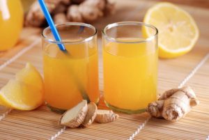 Juice shot recept med ingefära och citron