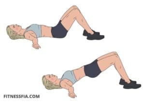 Höftlyft hip thrusts övning för ben och rumpa