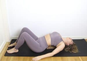 bakåtböjning yoga fisken lättare yogaövningar