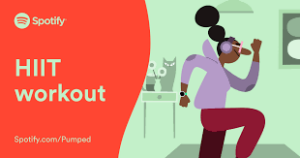 pumped by Spotify tabata hiit