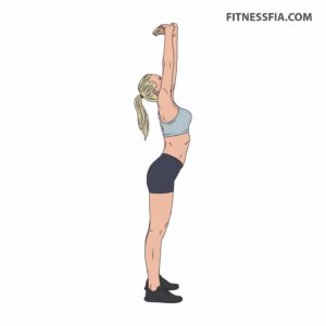 Superman stretch över huvudet