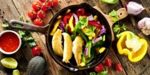 god lunchmat med kyckling matlåda