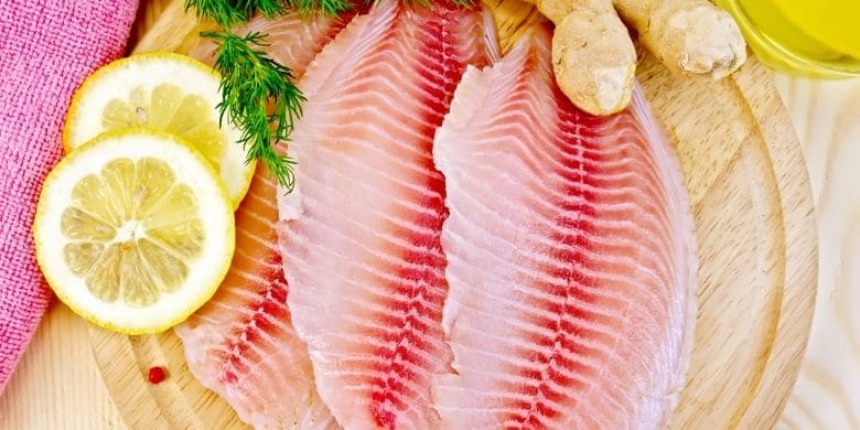 Fisk med mycket protein