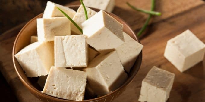 proteinrik middag med tofu