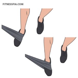 Benhinneinflammation gummiband rehab