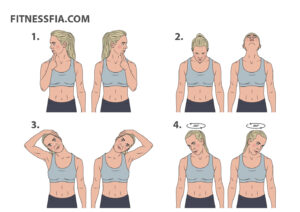 Nackspärr övningar - hur man stretchar nacken?
